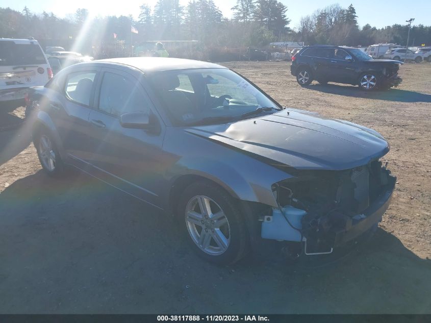 2013 DODGE AVENGER SXT - 1C3CDZCG7DN663643