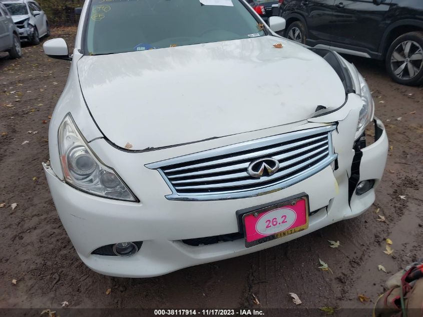 2013 INFINITI G37X - JN1CV6AR4DM752445