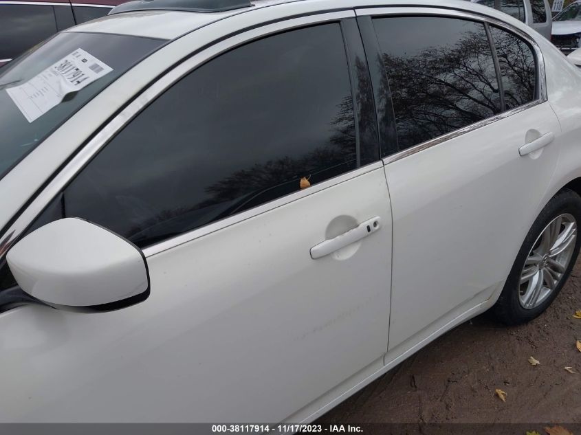 2013 INFINITI G37X - JN1CV6AR4DM752445