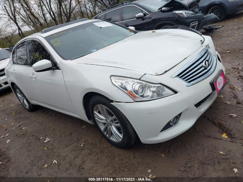 2013 INFINITI G37X - JN1CV6AR4DM752445