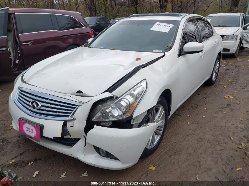 2013 INFINITI G37X - JN1CV6AR4DM752445