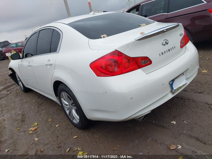 2013 INFINITI G37X - JN1CV6AR4DM752445