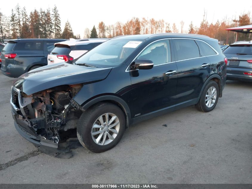 2018 KIA SORENTO LX - 5XYPGDA36JG344809