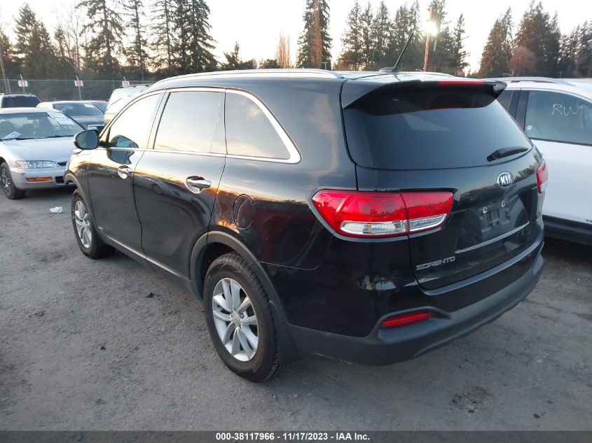 2018 KIA SORENTO LX - 5XYPGDA36JG344809