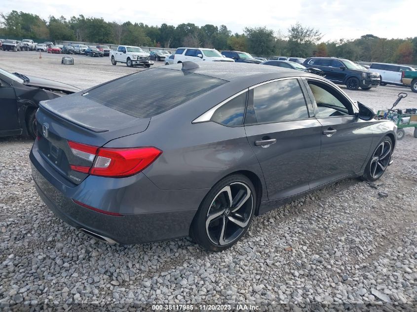 2020 HONDA ACCORD SPORT - 1HGCV1F37LA040596