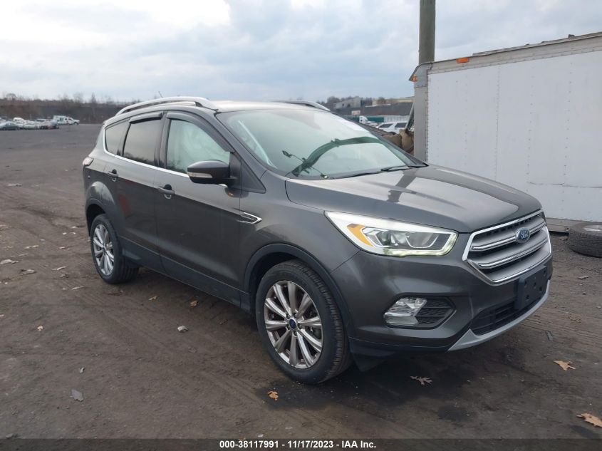 2017 FORD ESCAPE TITANIUM - 1FMCU9J92HUA07499