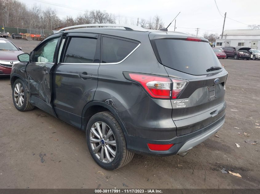 2017 FORD ESCAPE TITANIUM - 1FMCU9J92HUA07499