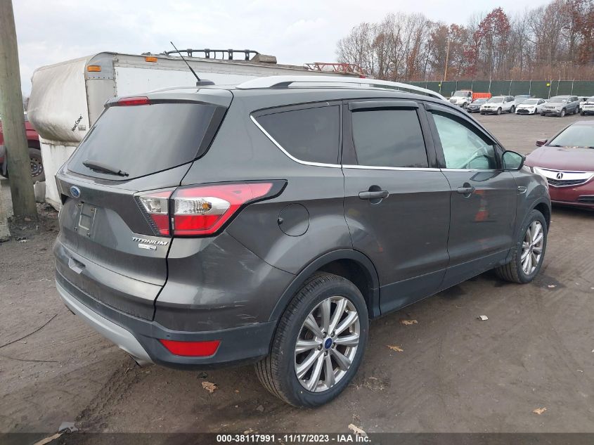 2017 FORD ESCAPE TITANIUM - 1FMCU9J92HUA07499