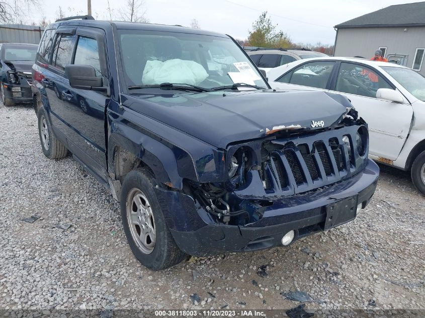 2015 JEEP PATRIOT SPORT - 1C4NJRBB2FD347207