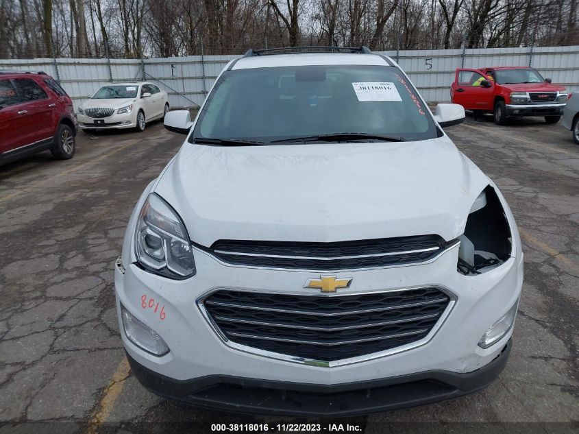 2017 CHEVROLET EQUINOX LT - 2GNFLFEK2H6210365