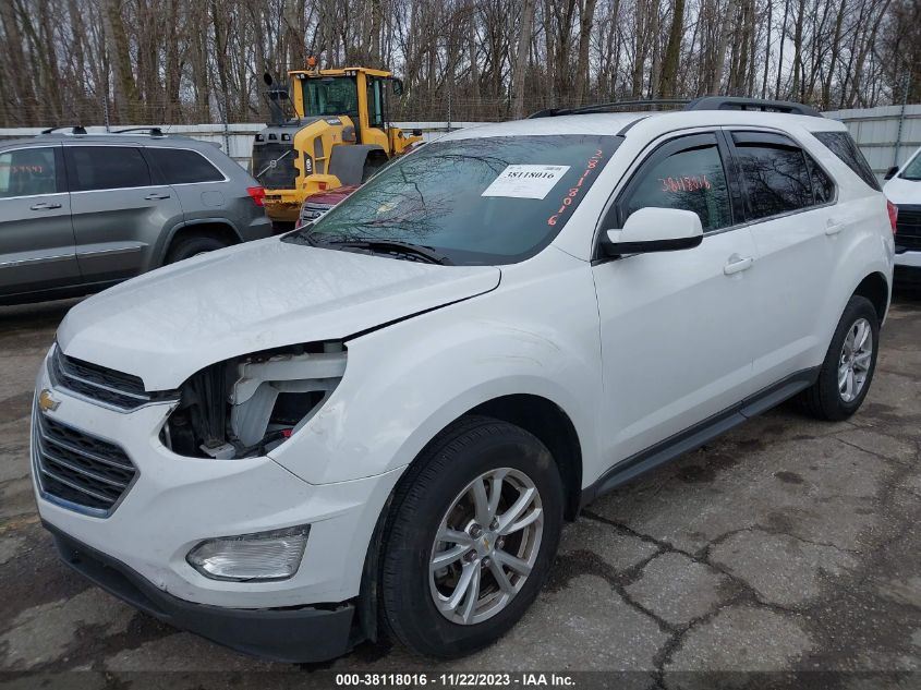2017 CHEVROLET EQUINOX LT - 2GNFLFEK2H6210365