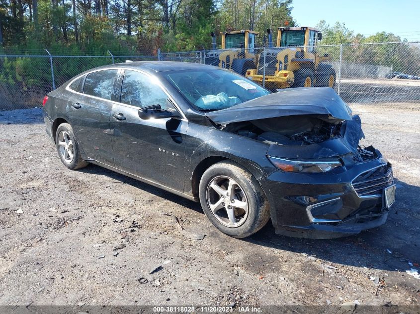 2017 CHEVROLET MALIBU LS - 1G1ZB5ST2HF169542