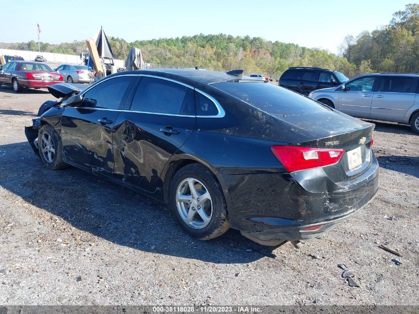 2017 CHEVROLET MALIBU LS - 1G1ZB5ST2HF169542