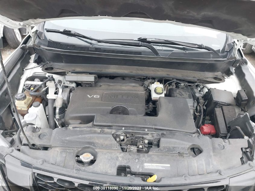 2020 NISSAN PATHFINDER SL 4WD - 5N1DR2CM2LC620722