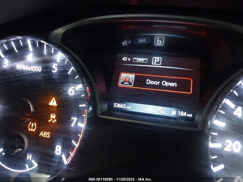 2020 NISSAN PATHFINDER SL 4WD - 5N1DR2CM2LC620722