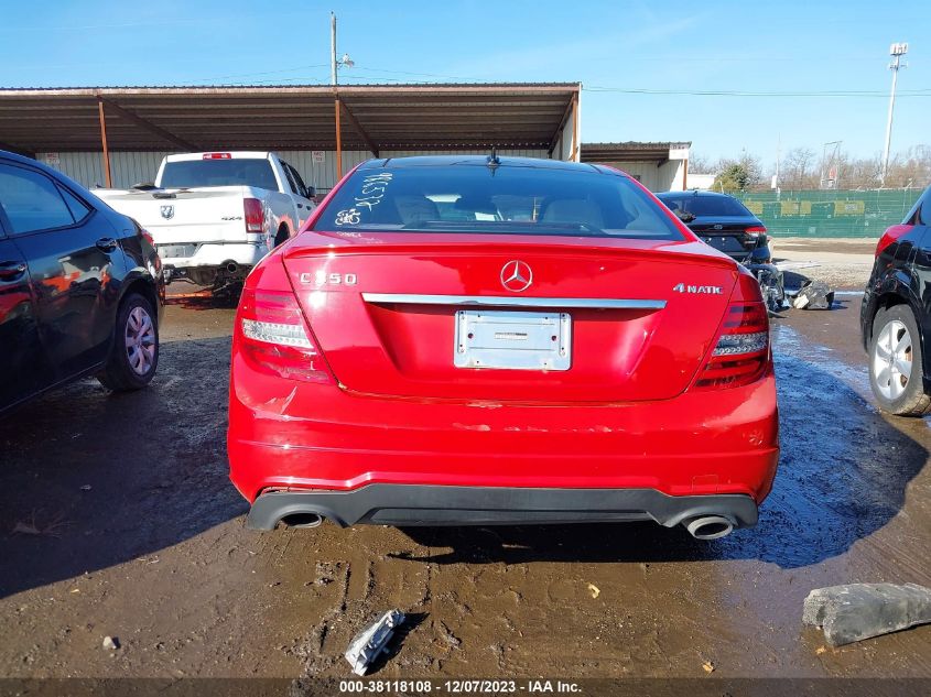 2013 MERCEDES-BENZ C 350 SPORT 4MATIC WDDGJ8JB3DF986532