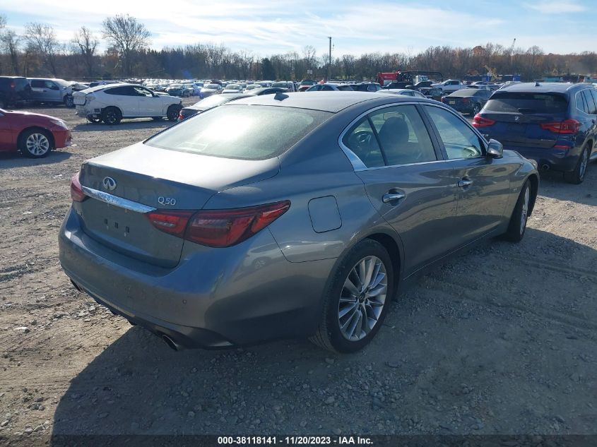 JN1EV7AR7LM254222 Infiniti Q50 PURE/LUXE/SPORT/EDITION 3 4