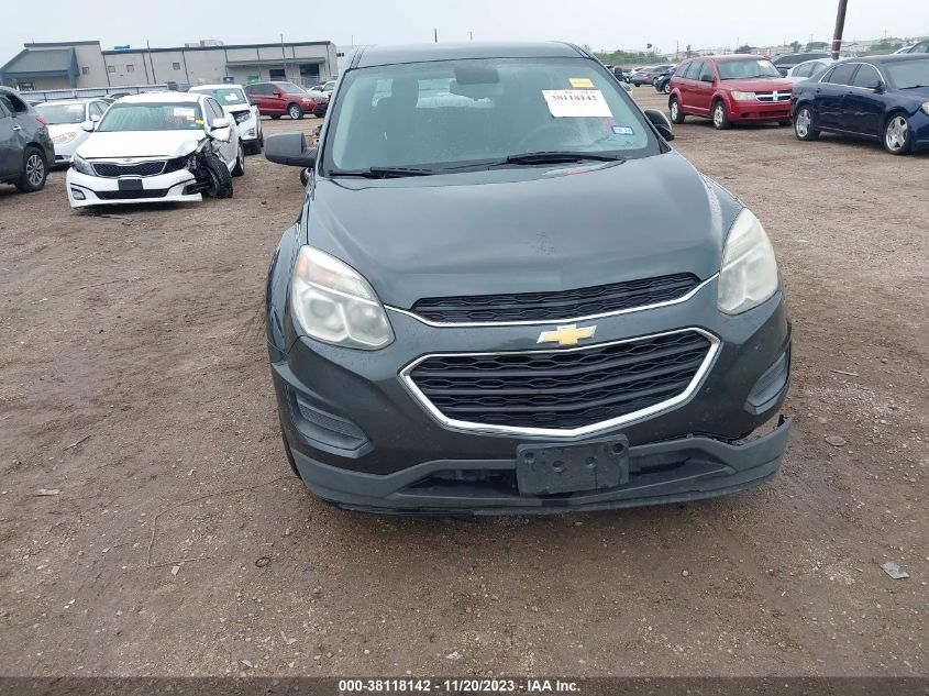 2017 CHEVROLET EQUINOX LS - 2GNALBEK8H1518656