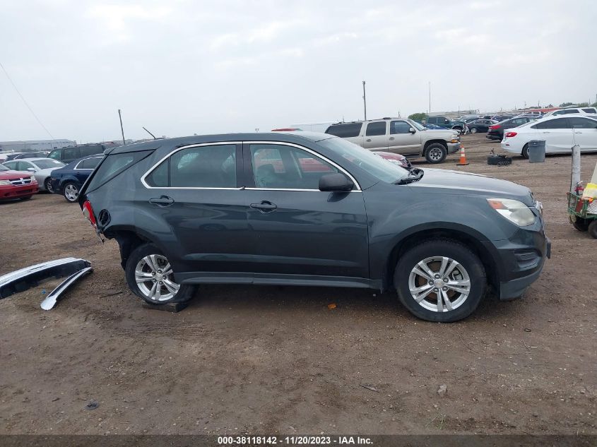 2017 CHEVROLET EQUINOX LS - 2GNALBEK8H1518656