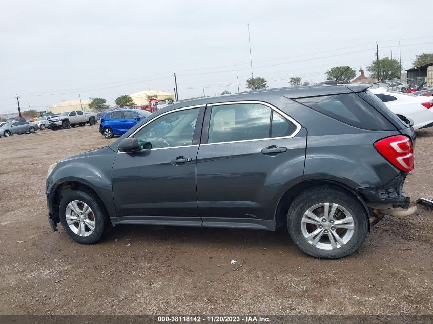 2017 CHEVROLET EQUINOX LS - 2GNALBEK8H1518656