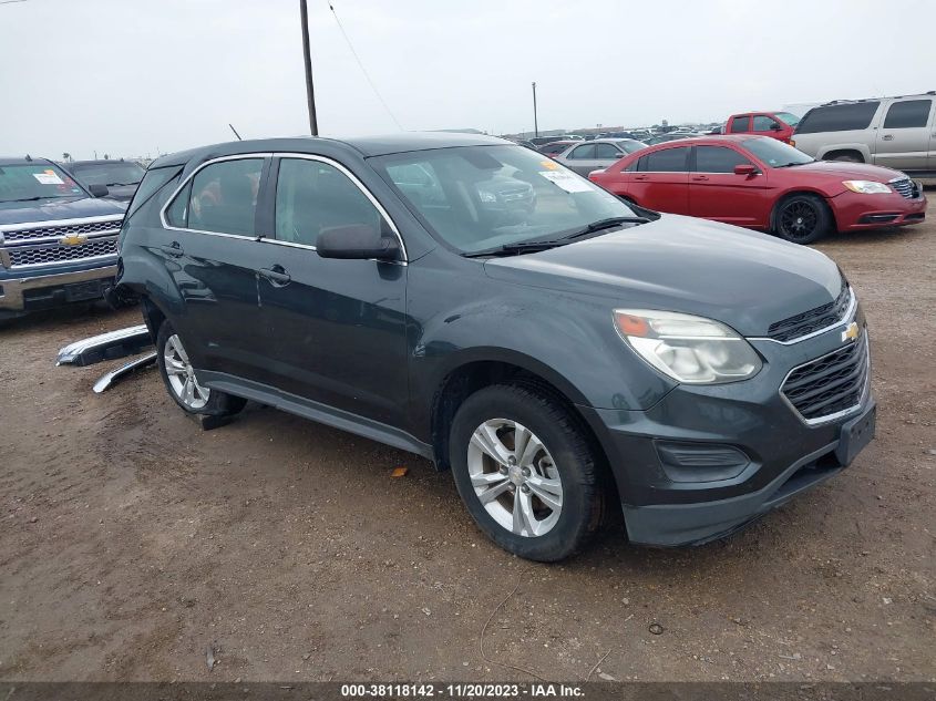 2017 CHEVROLET EQUINOX LS - 2GNALBEK8H1518656