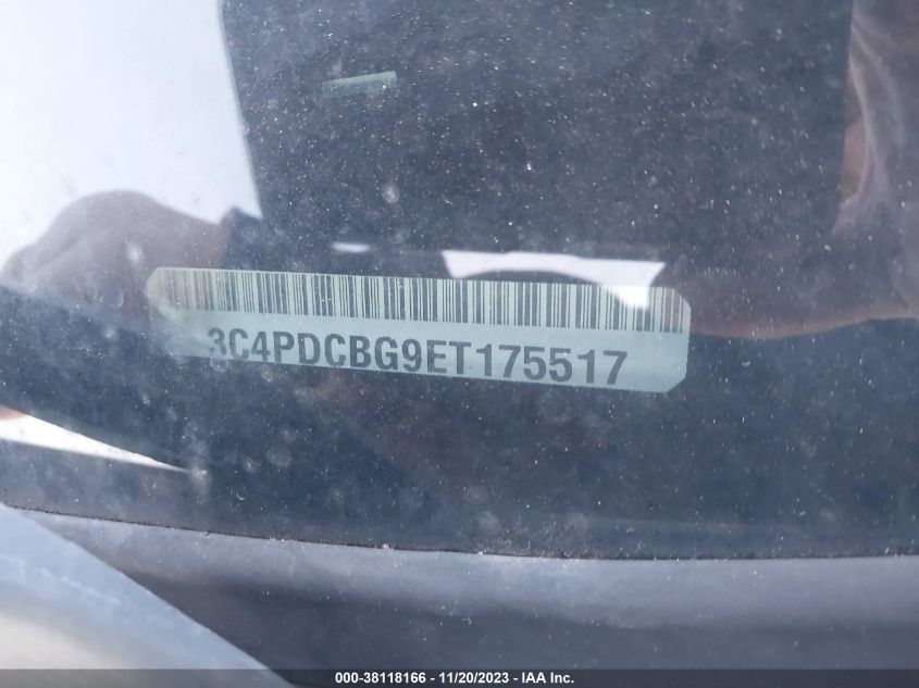 2014 DODGE JOURNEY SXT - 3C4PDCBG9ET175517