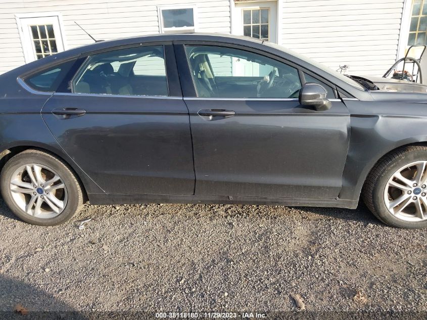 2018 FORD FUSION SE - 3FA6P0HDXJR239107