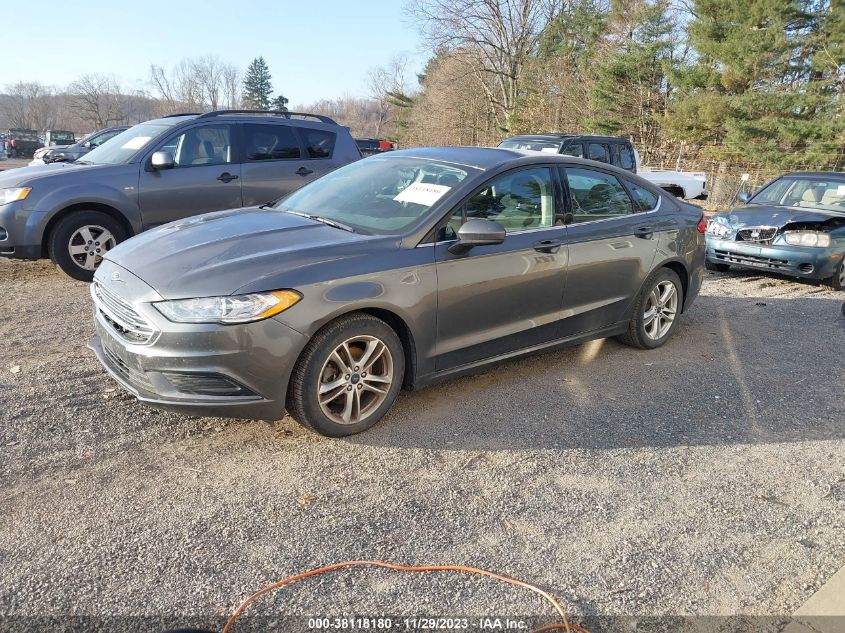 2018 FORD FUSION SE - 3FA6P0HDXJR239107