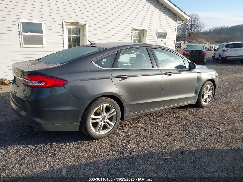 2018 FORD FUSION SE - 3FA6P0HDXJR239107