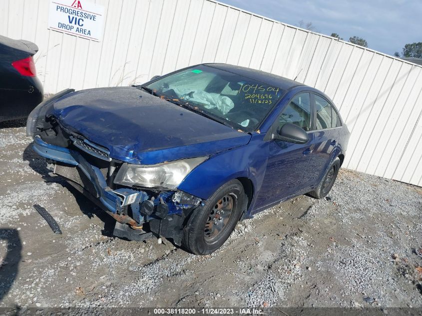 1G1PC5SH6C7104504 | 2012 CHEVROLET CRUZE