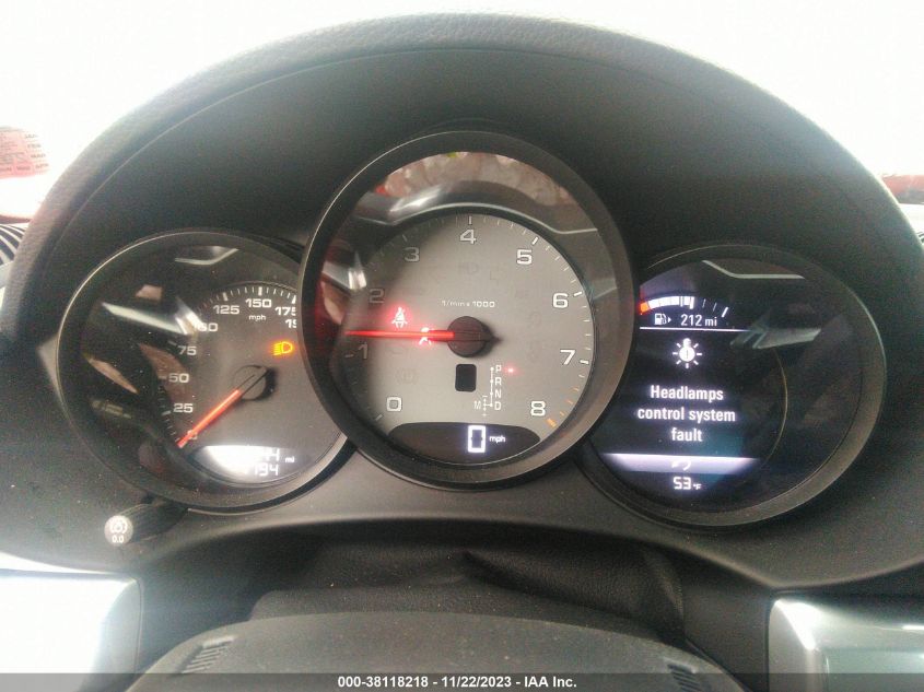 2017 PORSCHE 718 CAYMAN S WP0AB2A8XHS285305