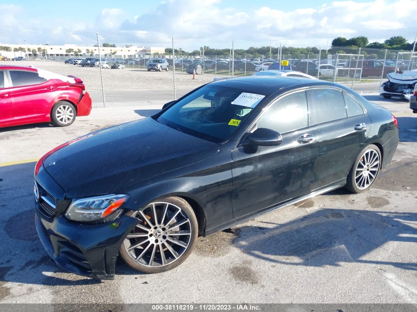 VIN 55SWF8DB9KU297999 2019 MERCEDES-BENZ C-CLASS C 300