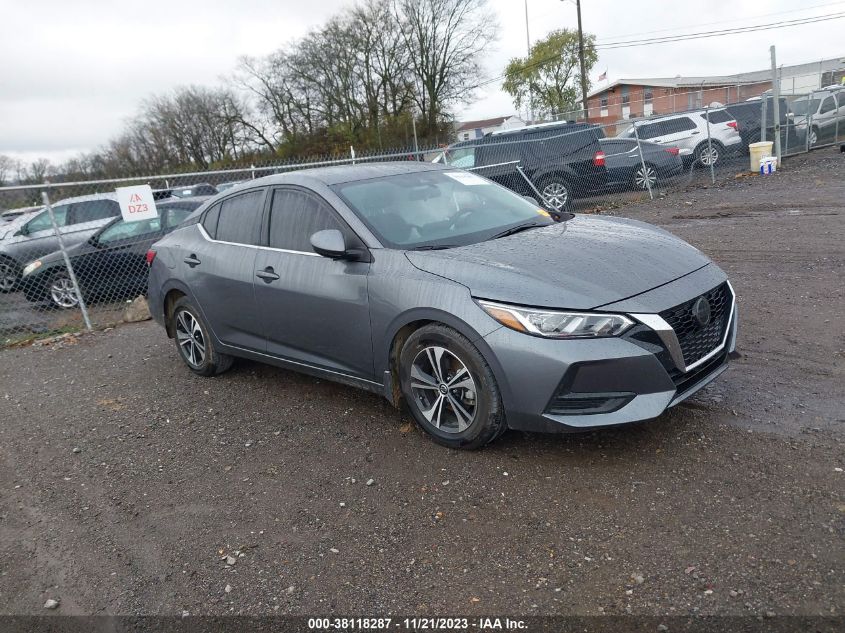 2022 NISSAN SENTRA SV XTRONIC CVT - 3N1AB8CV5NY288019