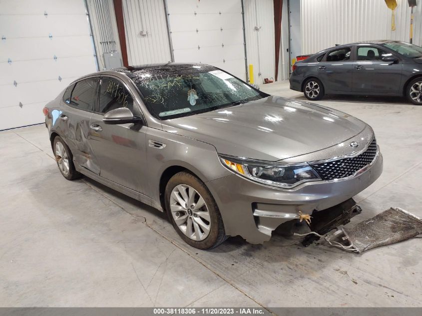 2018 KIA OPTIMA EX - 5XXGU4L38JG226349