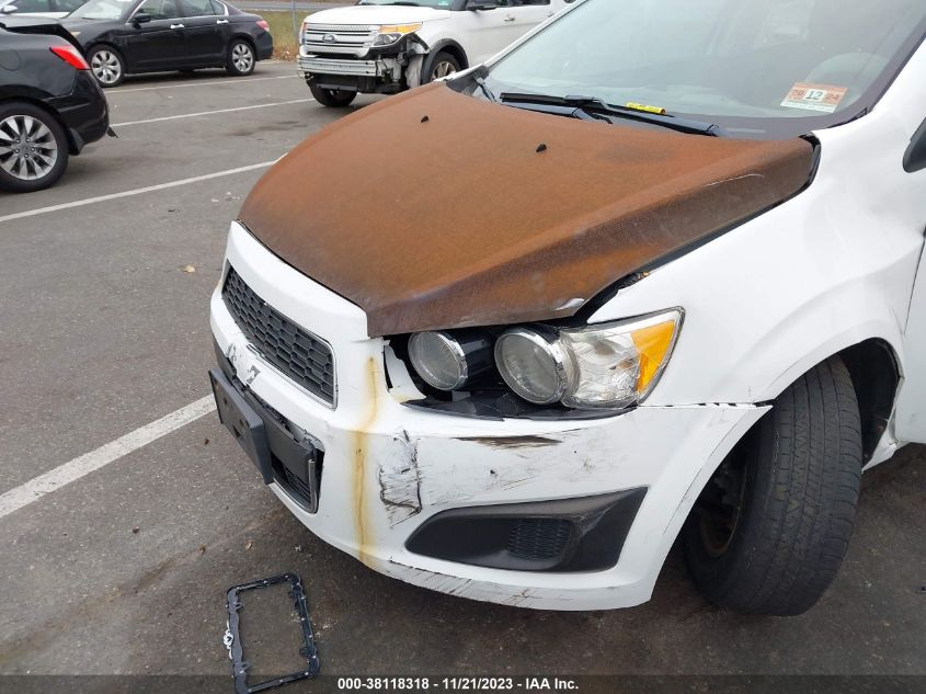 2013 CHEVROLET SONIC LT AUTO - 1G1JC6SG0D4230122
