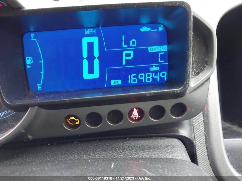 2013 CHEVROLET SONIC LT AUTO - 1G1JC6SG0D4230122