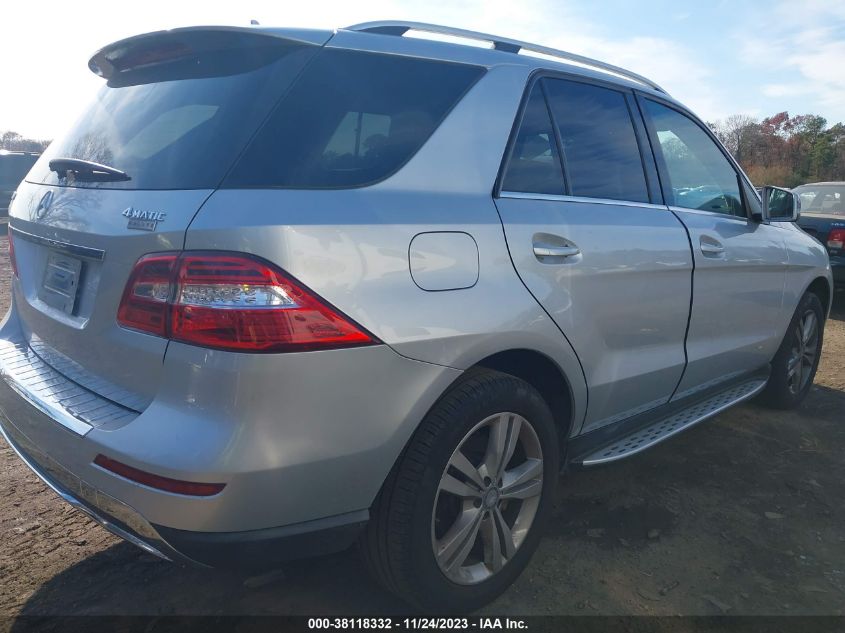 2013 MERCEDES-BENZ ML 350 4JGDA5HB5DA202670