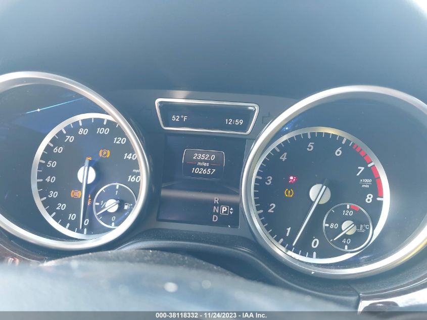 2013 MERCEDES-BENZ ML 350 4JGDA5HB5DA202670