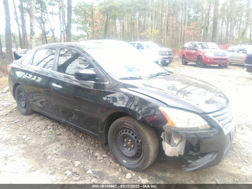 2013 NISSAN SENTRA SV - 1N4AB7APXDN906111