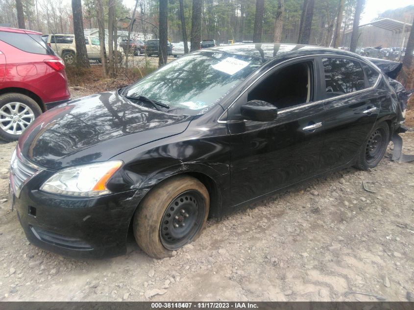 2013 NISSAN SENTRA SV - 1N4AB7APXDN906111