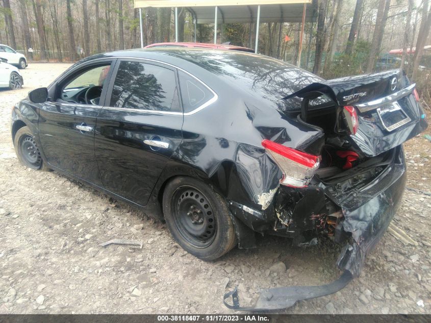 2013 NISSAN SENTRA SV - 1N4AB7APXDN906111