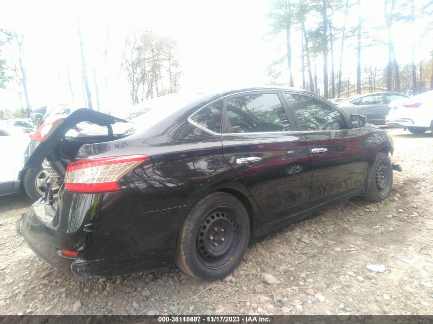 2013 NISSAN SENTRA SV - 1N4AB7APXDN906111