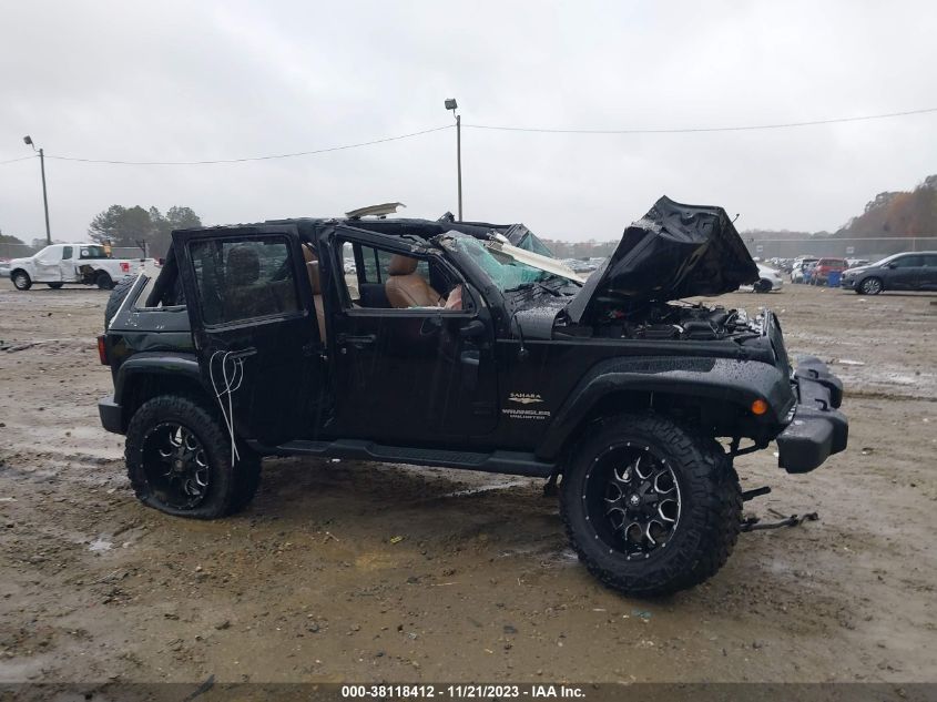2015 JEEP WRANGLER UNLIMITED SAHARA - 1C4BJWEG7FL772842