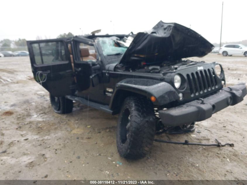 2015 JEEP WRANGLER UNLIMITED SAHARA - 1C4BJWEG7FL772842