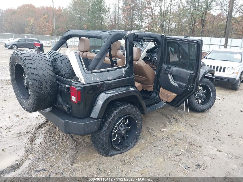 2015 JEEP WRANGLER UNLIMITED SAHARA - 1C4BJWEG7FL772842