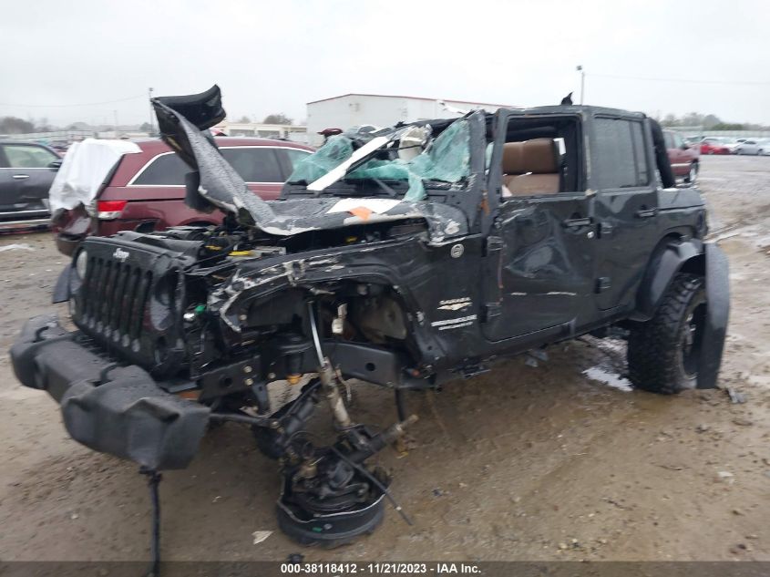 2015 JEEP WRANGLER UNLIMITED SAHARA - 1C4BJWEG7FL772842