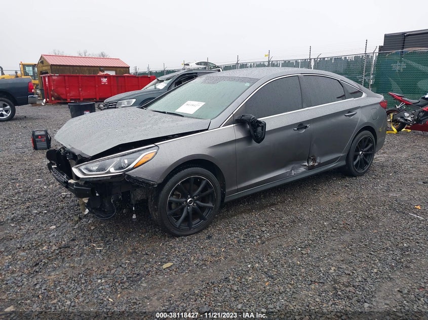 VIN 5NPE24AF6JH619099 2018 HYUNDAI SONATA SE