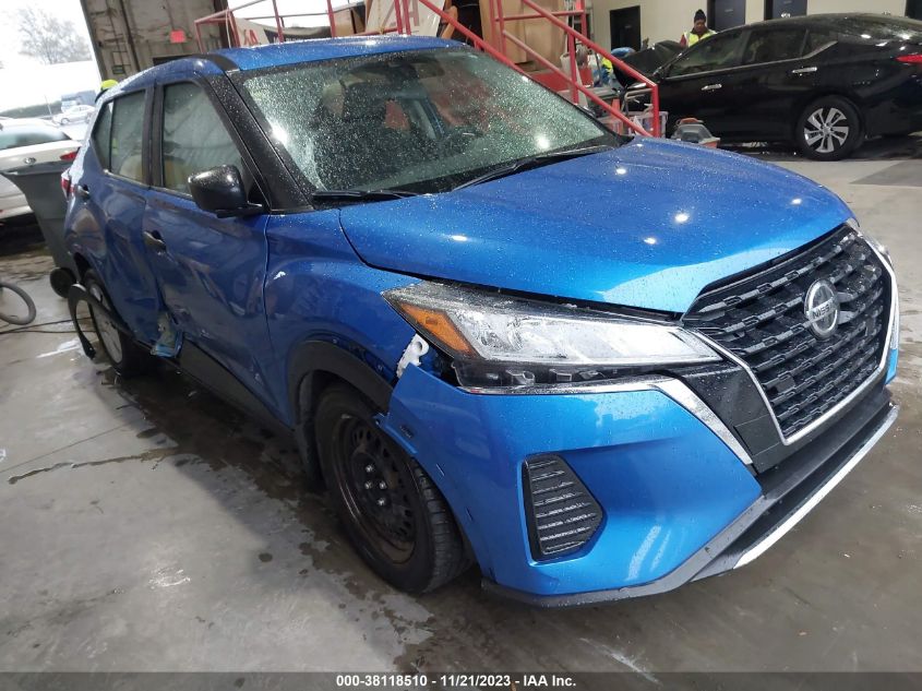 Lot #2539237936 2021 NISSAN KICKS S XTRONIC CVT salvage car