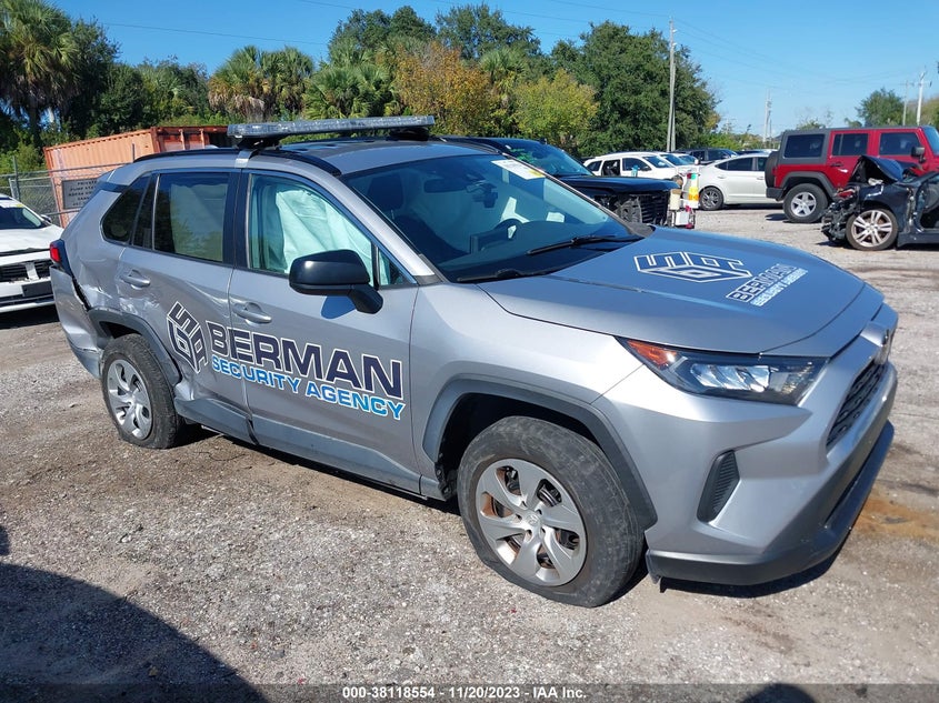 VIN 2T3H1RFV3MC144393 2021 TOYOTA RAV4 LE