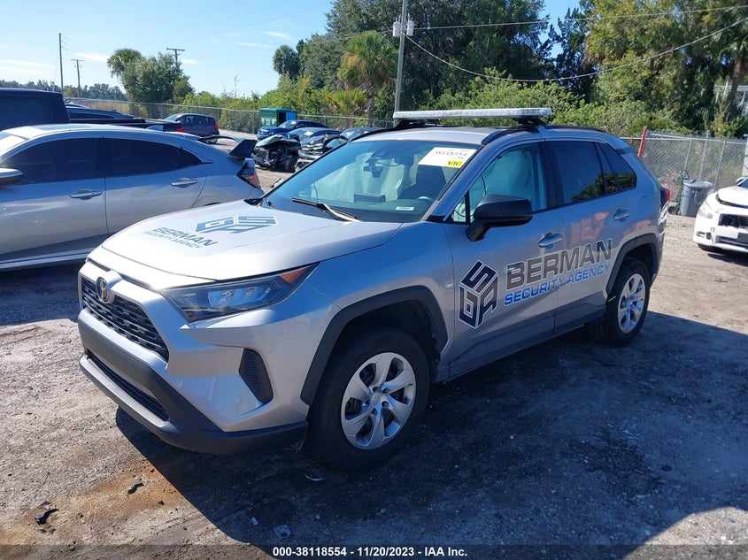 VIN 2T3H1RFV3MC144393 2021 TOYOTA RAV4 LE